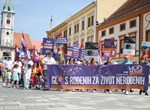 Hod za život obitelj i Hrvatsku u Varaždinu